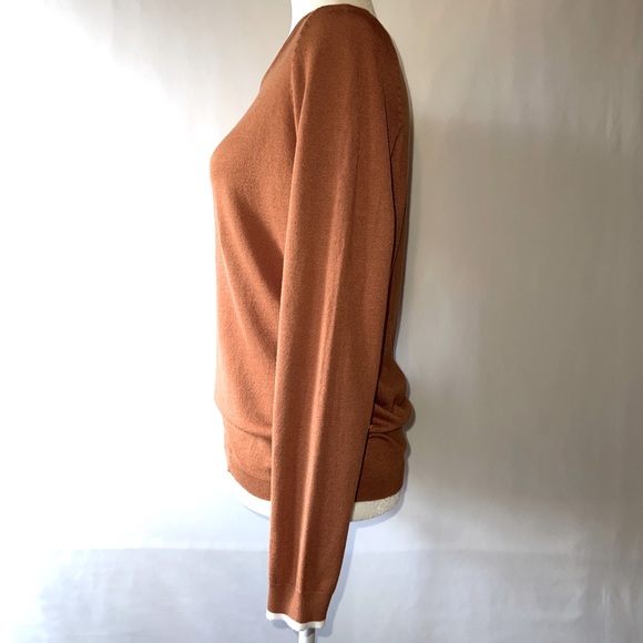 Absolutely Creative Worldwide Brown Sweater Size Small - Picture 5 of 9